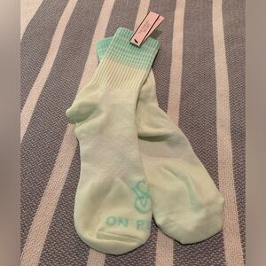 Victoria's Secret Mint Green Athletic Socks